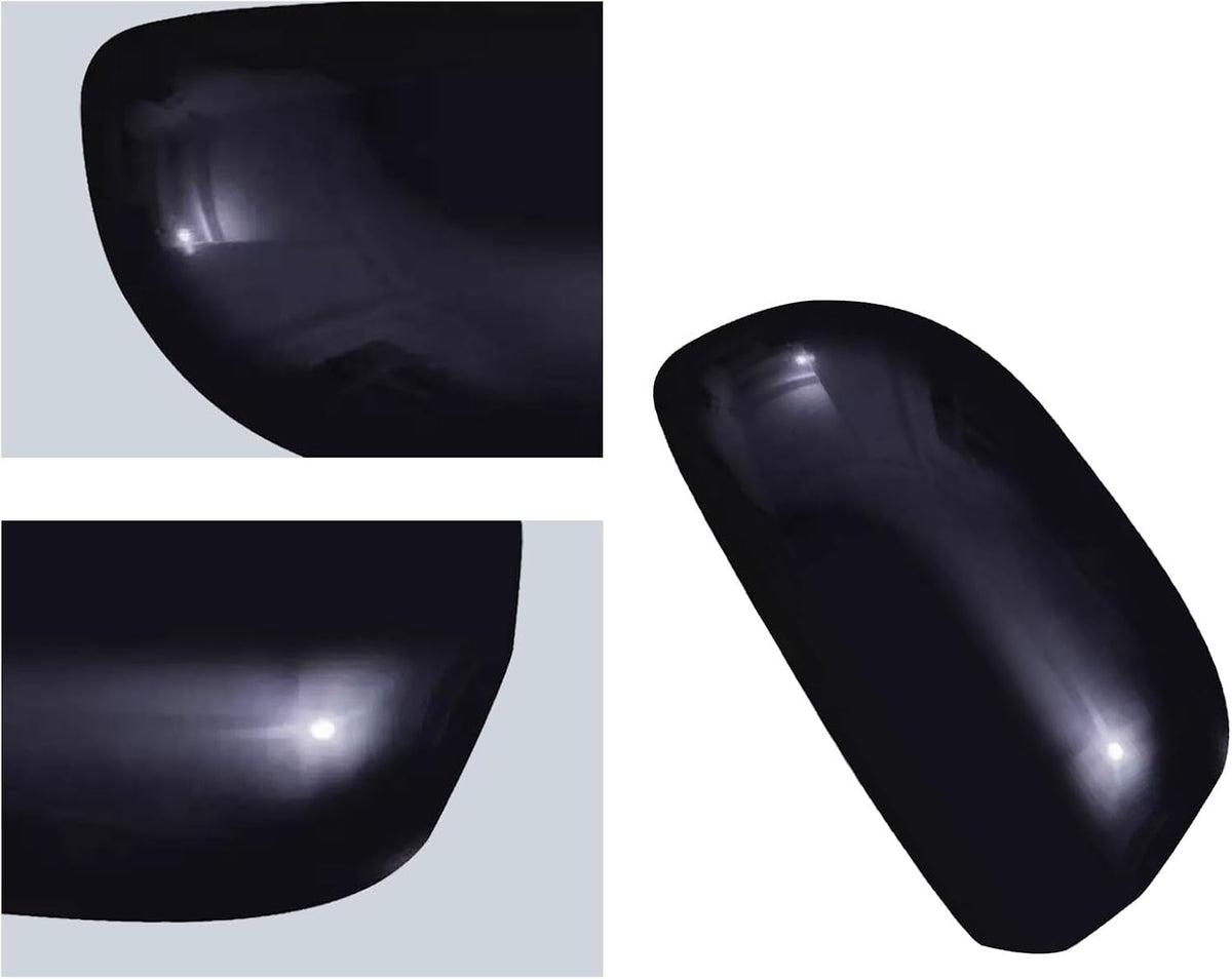 ya 11 9.14 baidiBlack Left Side Rearview Mirror Cover Cap Q0EZODE4NG for Toyota RAV4 2006-2012tf