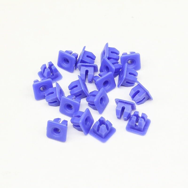 ya 5 8.10 50Pcs Bumper Outer Bracket Nuts #8 Screw Grommet Clip for Ford N802376S