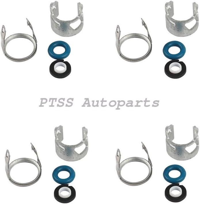 ya 10 9.16 baidi 06D998907A OE 4 x Fuel Injector Seal Kit for Audi A3 2004-2012 A4 2006-2008 2.0