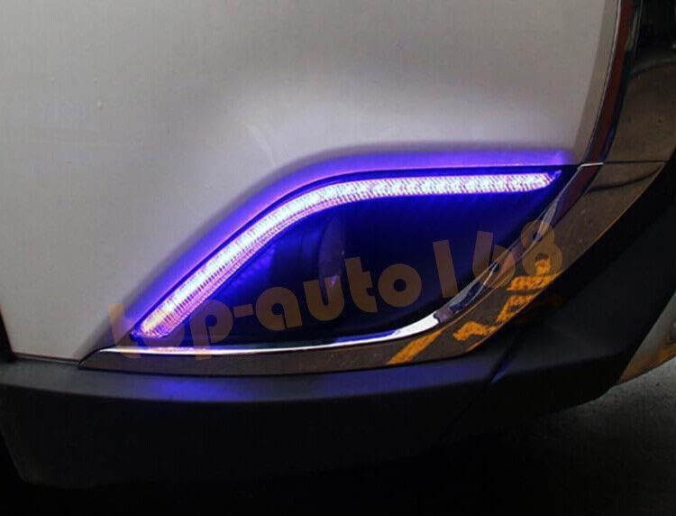 ya 9 10.24 LED Driving Lights & Turn Signal Lights 2PCS for Mitsubishi for Outlander 2016-2020