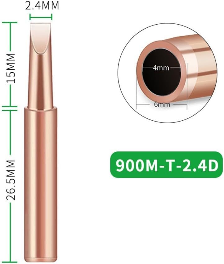 ya 28 10.13 baidi 5pcs Soldering Iron Tips Set 3C I K 2 4D B 900MT Station