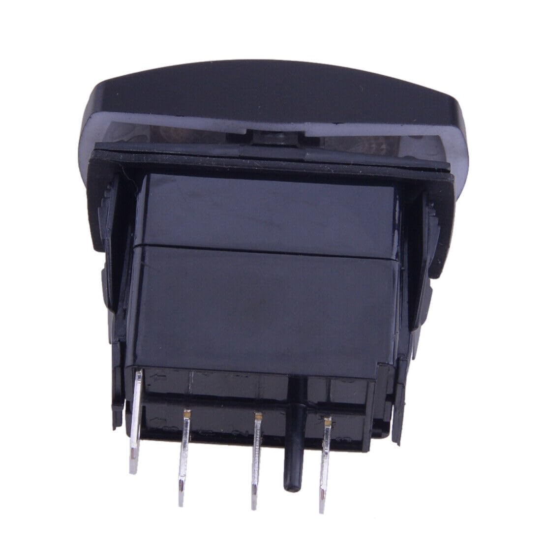 ya 6 8.14 Turn Signal Rocker Switch Flashing Green LED Suitable for Marine SUV ATV Motorcycle use