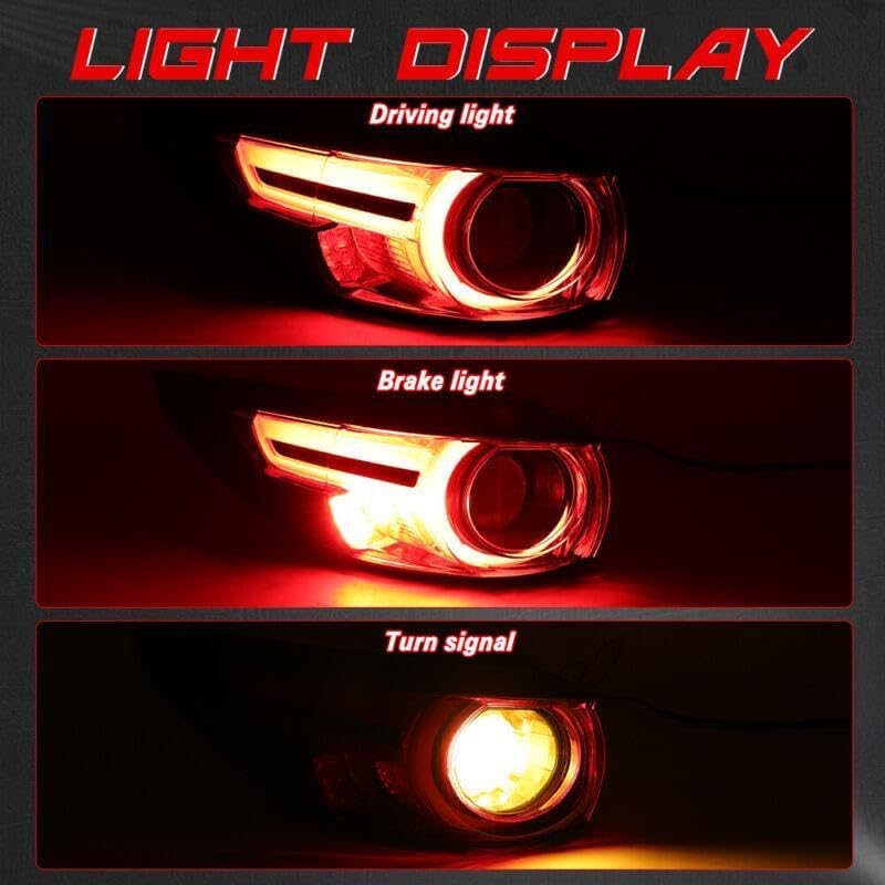 ya 4 8.10 Outer Rear Brake Lamp Tail Light for Mazda for CX-5 2016-2020 LED Left Driver Side
