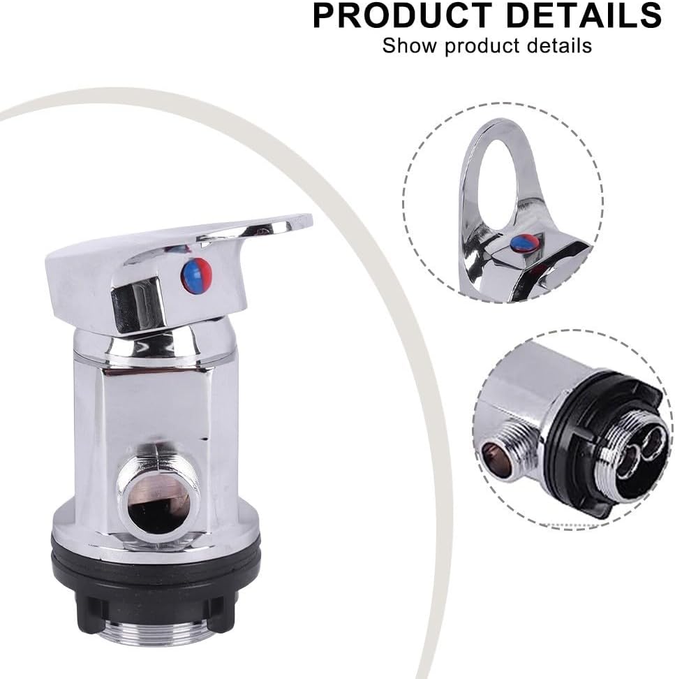ya 26 10.21 baidi Shower Mixer Tap for RVs Robust Design with Flexible Temperature Control