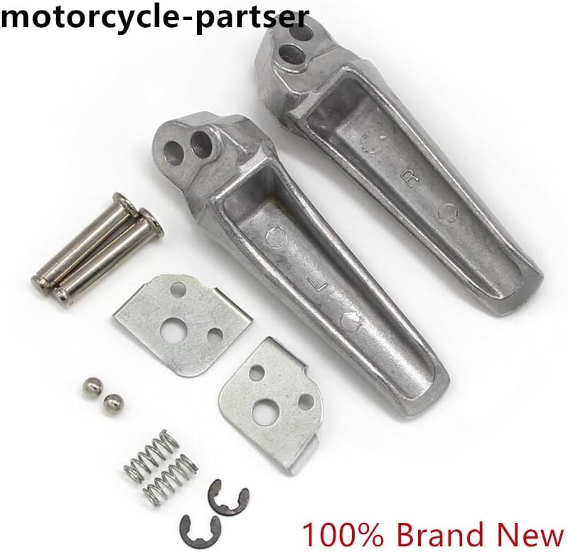ya 9 10.24 for Suzuki Motorcycle Rear Footrest Pedals Foot Pegs GSX750 GSX1200 GSX1300R