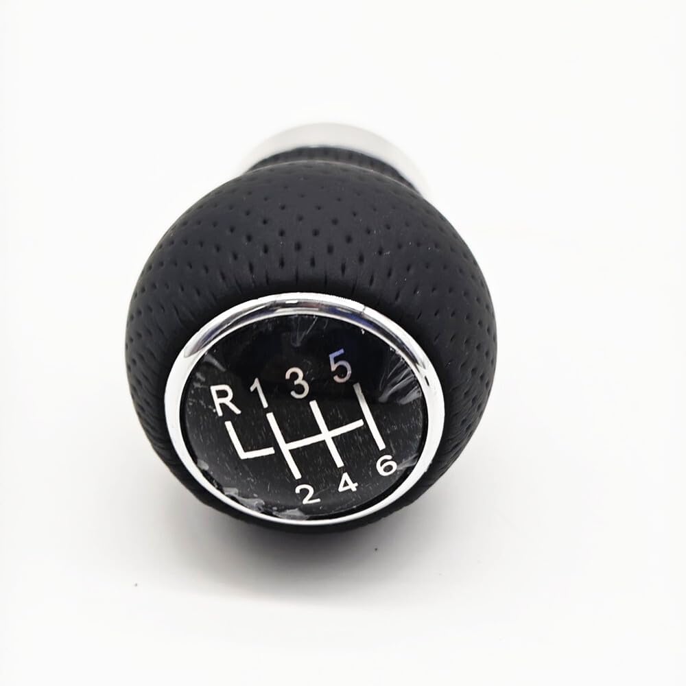 ya 9 10.24 6 Speed Manual Car Gear Shift Head PU Replacement Shifter Lever Stick Knob