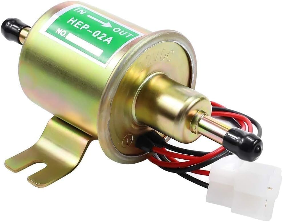 ya 5 8.24 baidi 12V Electric Fuel Pump for Lawn Mower Carburetor Diesel Engine 2.5-4psi HEP-02A