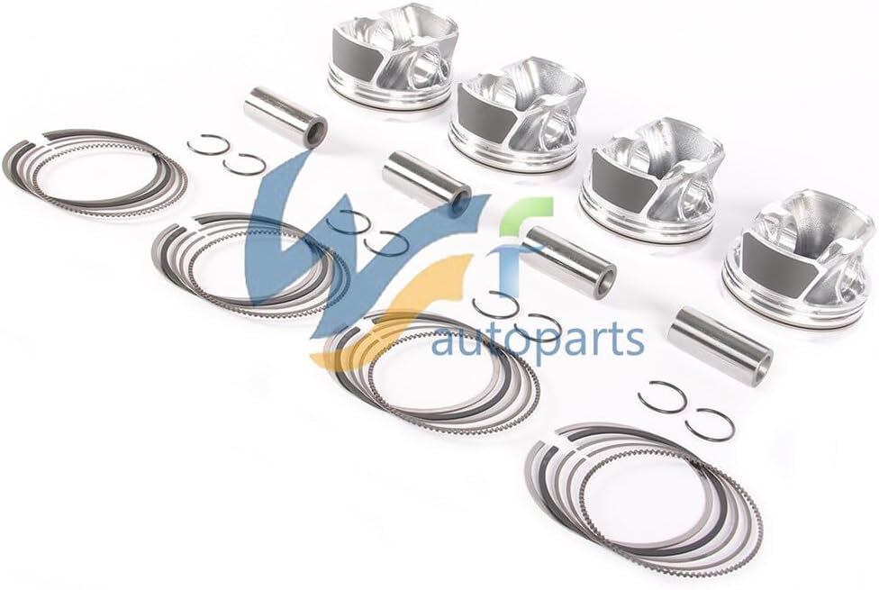 ya 4 8.24 baidi 2.0T ¦Õ 22mm Piston & Ring Kit Fit for BMW 125i 220i 420i X4 X6 11258606459
