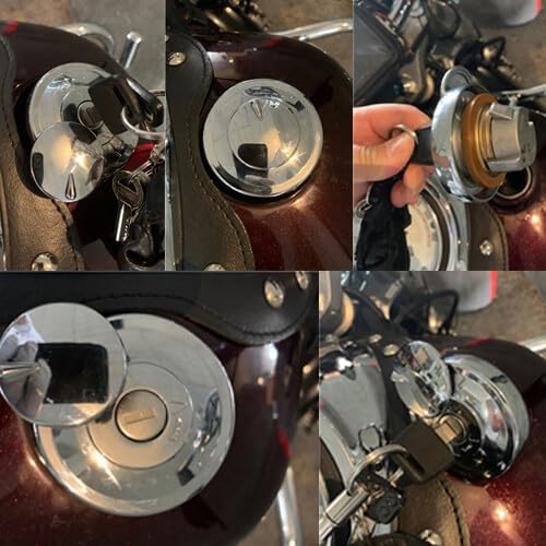 ya 4 8.10 Fuel Gas Cap Lock Keys for Yamaha SR400 XVS950 Roadliner V Star Road Star