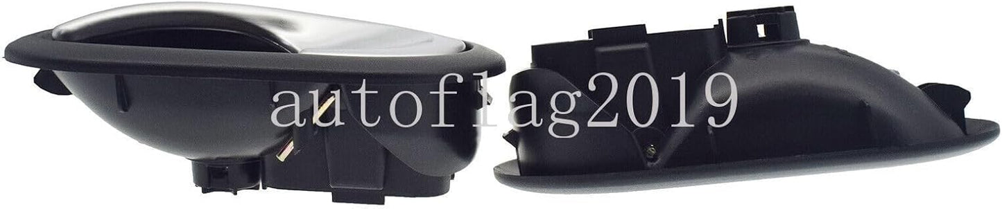 ya 4 8.24 baidi Left and Right Inner Door Handle 2 Pieces for Renault Megane MK2 2002-2008