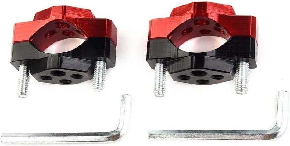 ya 2 8.15 1x Motorcycle Headlight Spot Light Turn Signals Holder Mount Bracket Fork Clamp