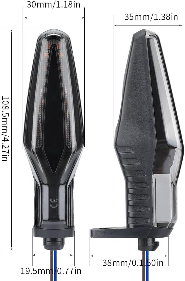 ya 13 9.15 baidi LED Front Turn Signal Light Flash Indicator for BMW F900R/XR S1000R/RR/XR