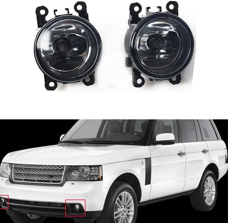 ya 2 8.15 2-piece set suitable for Range Rover Sport 2010 2011 2012 2013 2013 Front bumper fog lights