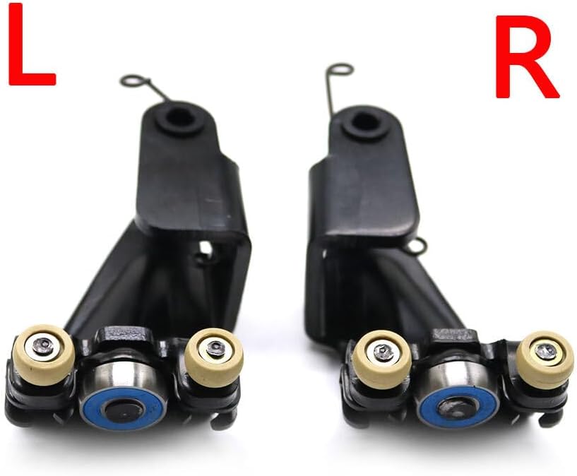 ya 11 9.14 baidiPair of Center Mount Sliding Door Rollers Left Right for Honda Odyssey 2005-10