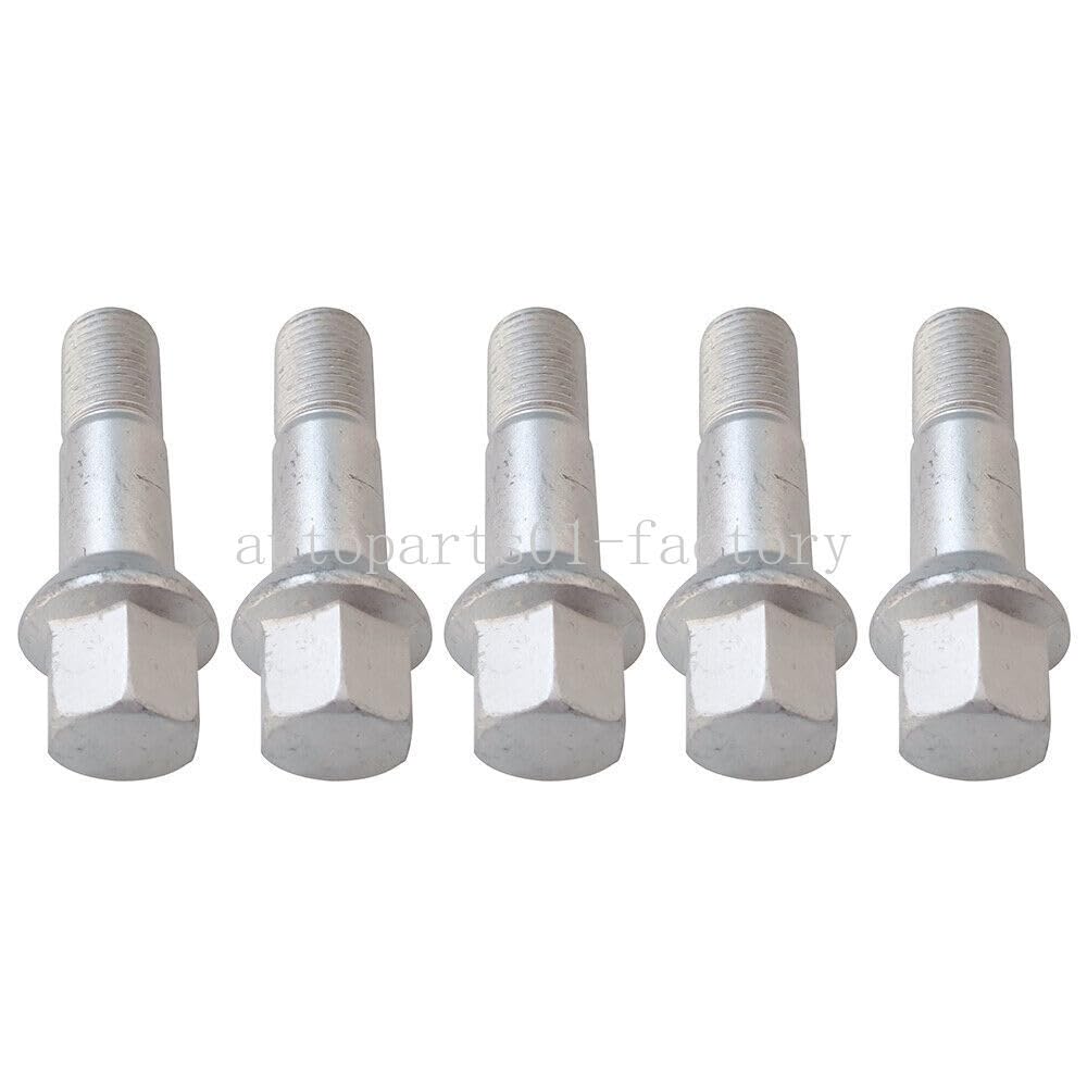ya 8 8.24 baidi 5PCS Wheel Lug Bolts Nuts Kit for Mercedes-Benz W220 W204 W164 W251 0009905307