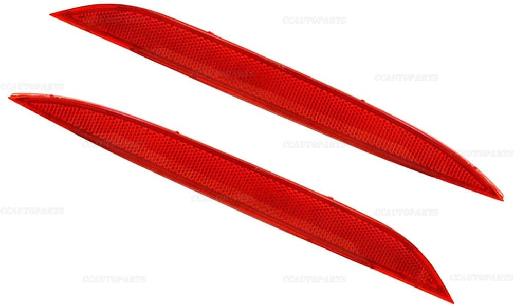 ya 5 8.10 New Pair Rear Bumper Reflectors Right & Left for 2014-2016 for Kia Forte 1.8L 2.0L