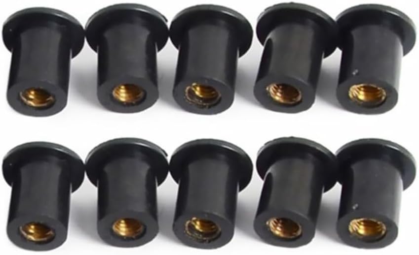 ya 2 8.15 10 Pcs M4 Nut Child Motorcycle Windscreen Fastener for Windshield
