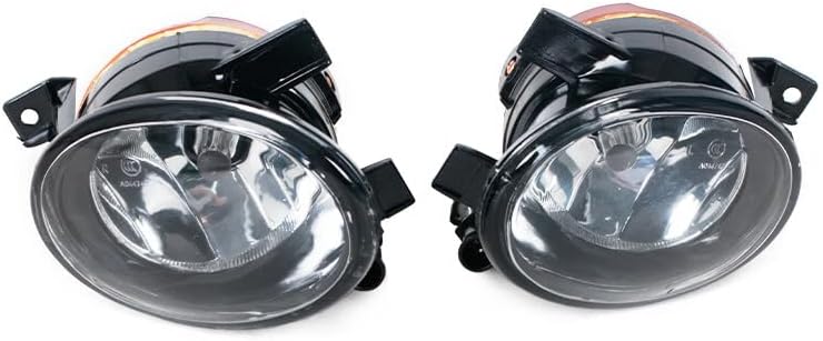 ya 9 10.24 2Pcs Front Clean Lens Fog Light Lamp for VW for Tiguan 2012 2013 2014 2015 2016 2017