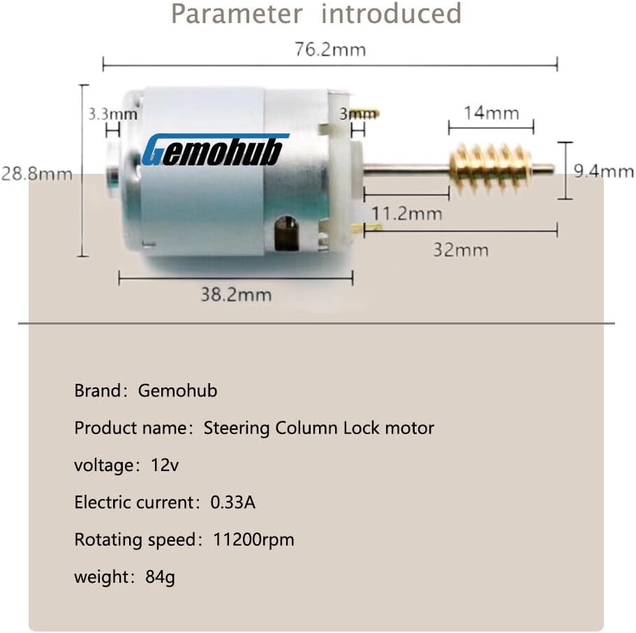 ya 5 8.24 baidi Steering Column Lock Motor for 2012-2020 for Volvo V40 D2 D3 2005-2011 for Volvo V50