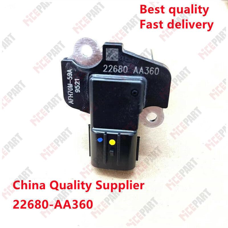ya 6 8.14 for VW Air Flow Meter 22680-AA360 Compatible with for Subaru for Forester for Impreza Legacy Liberty