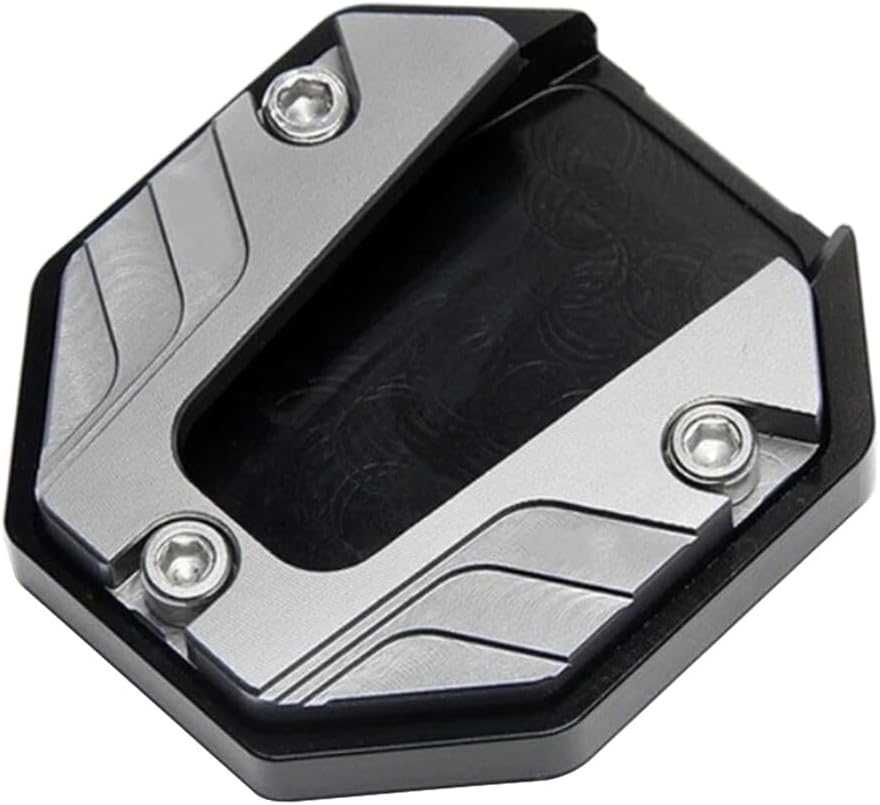 ya 4 8.8.2 Motorcycle Kickstand Extender Foot Side Stand Extension Pad Support Plate
