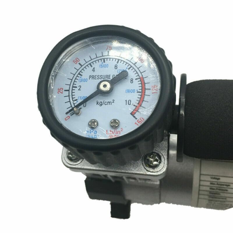 ya 6 8.24 baidi Car Tire Heavy Duty Air Pump 12V 150PSI Air Compressor Pressure Gauge