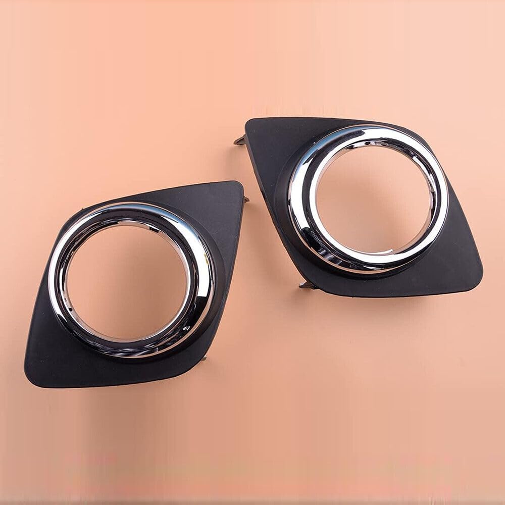 ya 11 9.14 zhengce 1 Pair Front Bumper Fog Light Cover Trim Left+Right for Toyota RAV4 2009-20