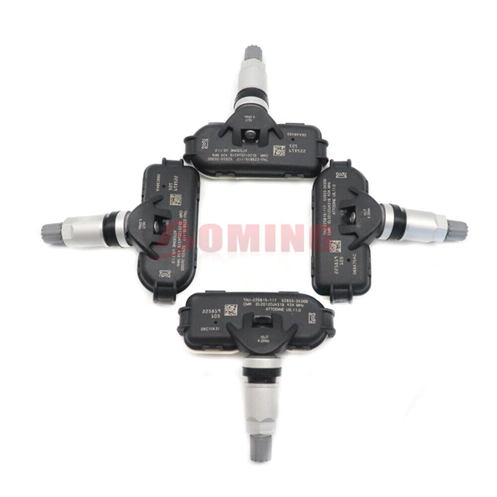 ya 4 8.8 4-Pack 52933-3X300 TPMS Tire Pressure Sensor for Hyundai for Elantra HD MD 434MHz