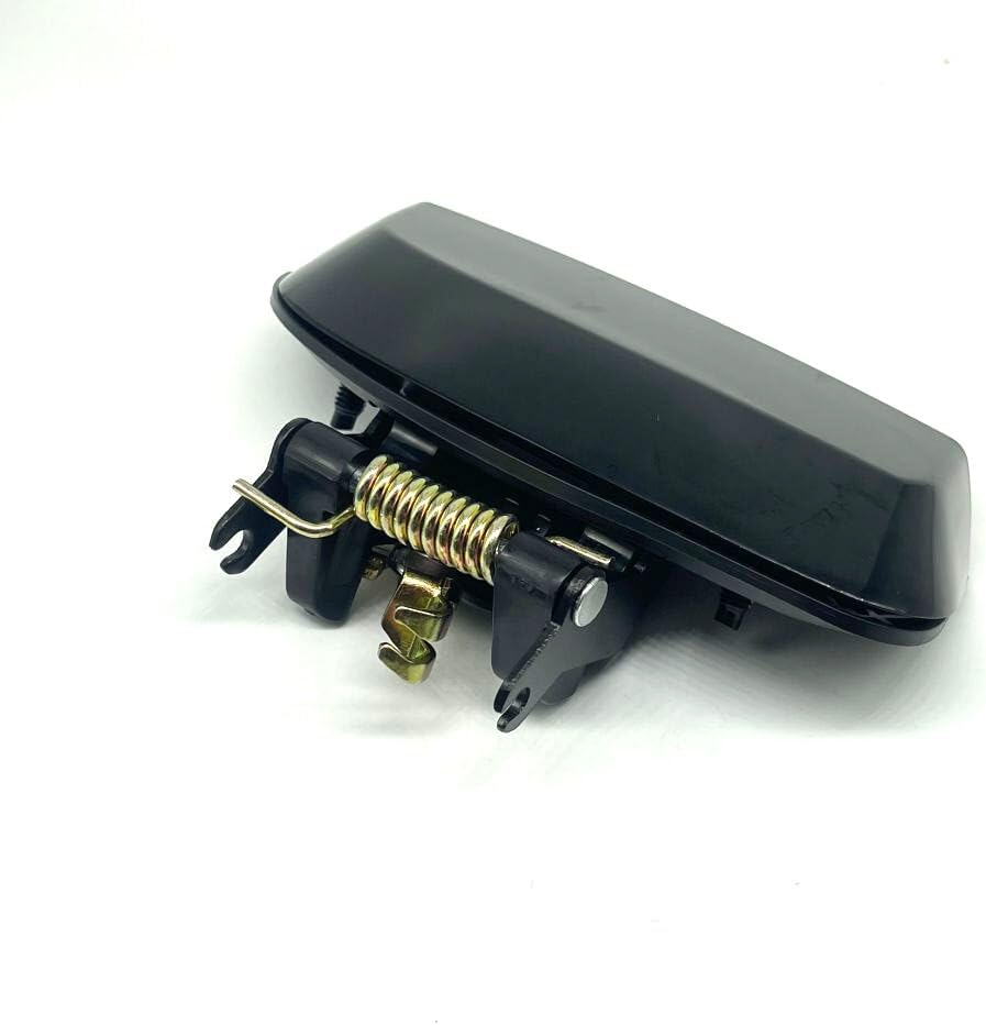 ya 9 10.24 for 2004-2015 Armada Rear Left Driver Side Outside Door Handle Black Plastic
