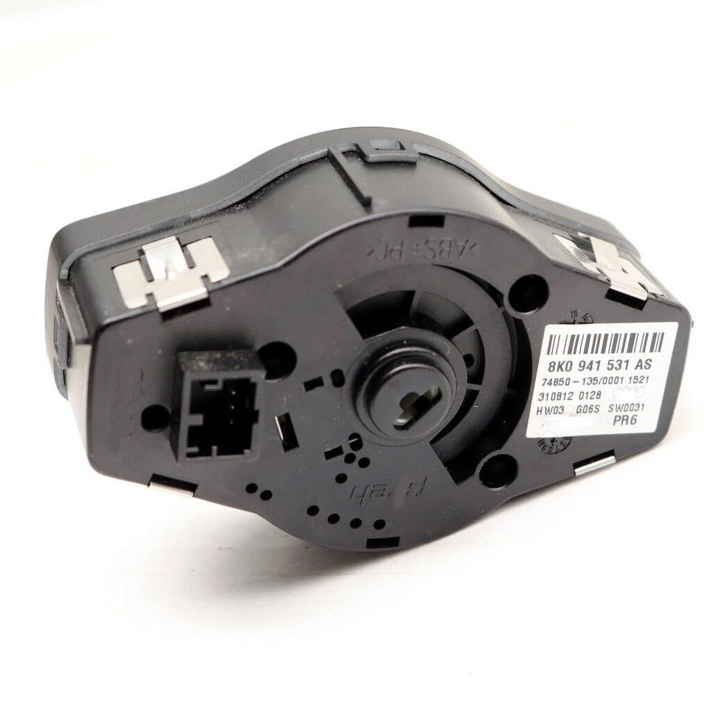 ya 8 8.24 baidi Headlight Fog Light Switch Control Chrome for Audi A4 Q5 S4 S5 A5 2009-17