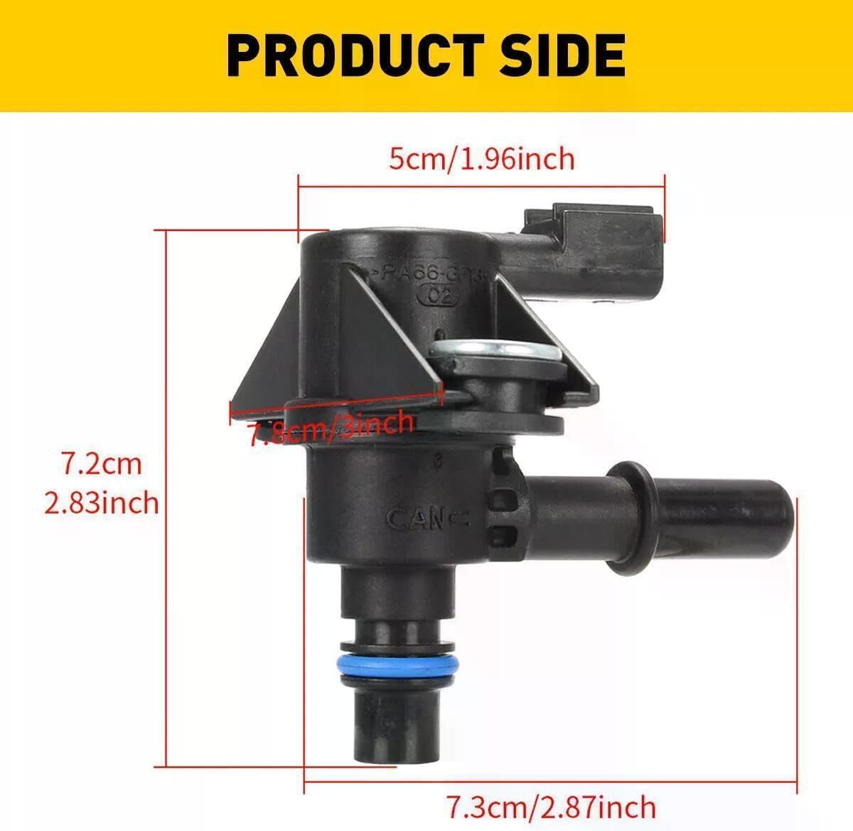 ya 4 8.24 baidi AU5A9G866AB EVAP Valve Compatible with for d Escape Fusion 1.5L 2015-2020