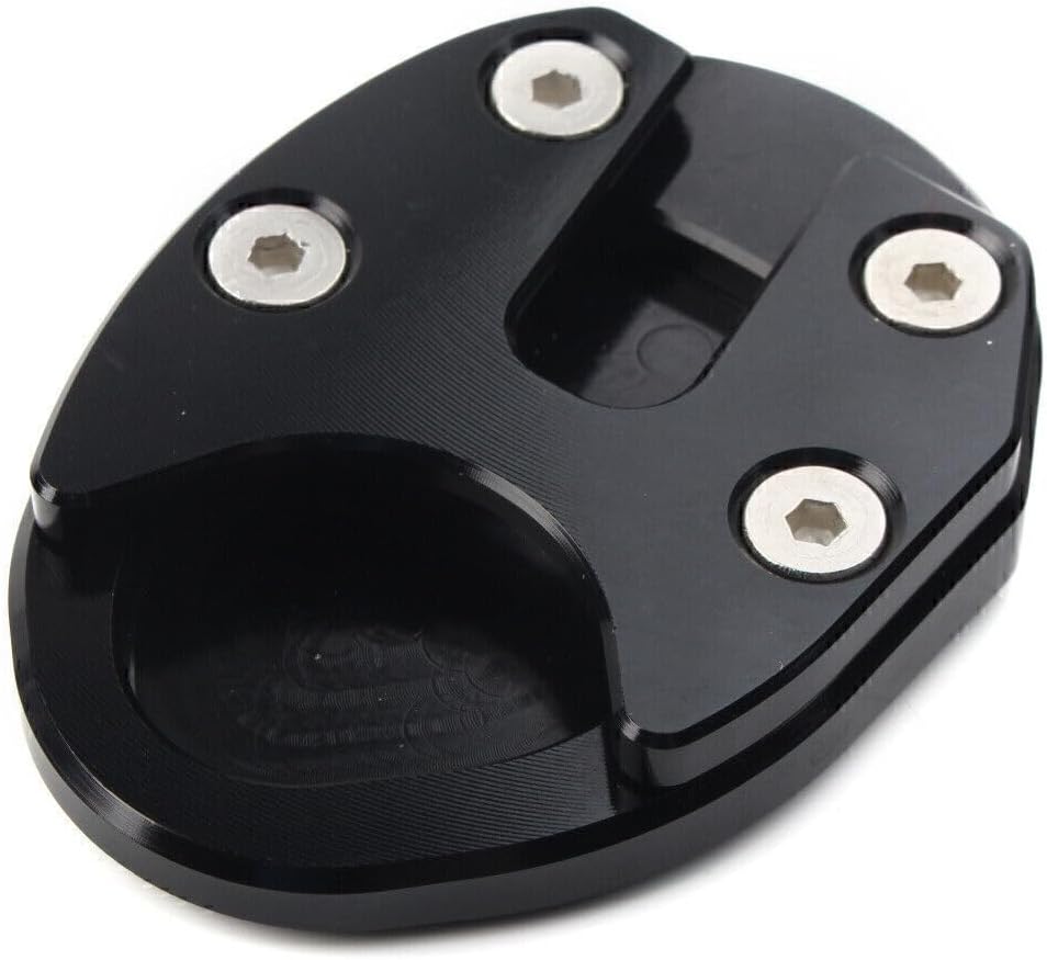 ya 2 8.15 Motor kickstand Foot Support Side Stand Pad Fit SYM MAXSYM TL500 19-2021 Black