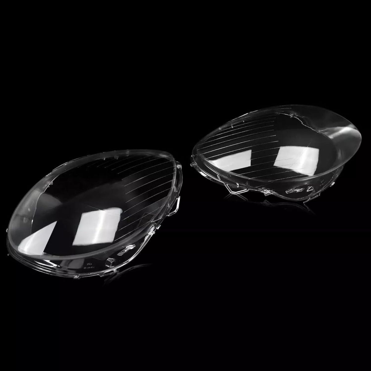 ya 10 9.16 zhengce Right+Left Headlight Lens Lens For Benz W251 R Class R320 R350 R500 06-10