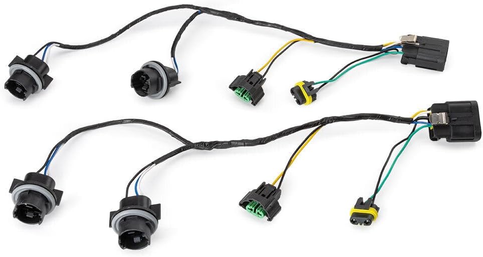 ya 6 8.14 2 Piece Headlight Harness Fits 2007-2013 for Chevrolet Thorold 1500 HD 25962806