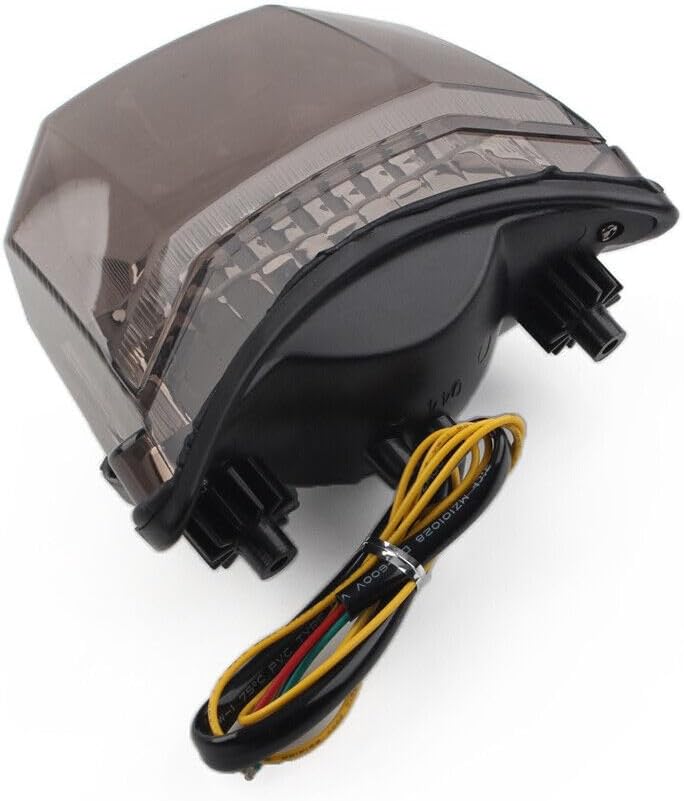 ya 2 8.15 Rear Taillight Brake Turn Signal Assembly Smoke for Yamaha FZ600 FZ6 FAZER