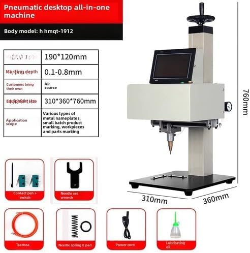 ya 14 9.20 zhengce Laser Pneumatic Electric Marking Machine Metal meplate Engraving Machine-3
