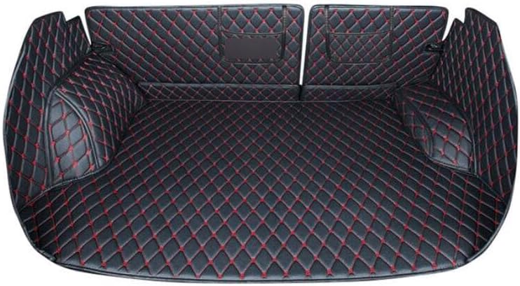ya 7 8.24 baidi Car Leather Boot Cargo Liner Tray Rear Trunk Floor Mat for Kia Seltos 2019-2023