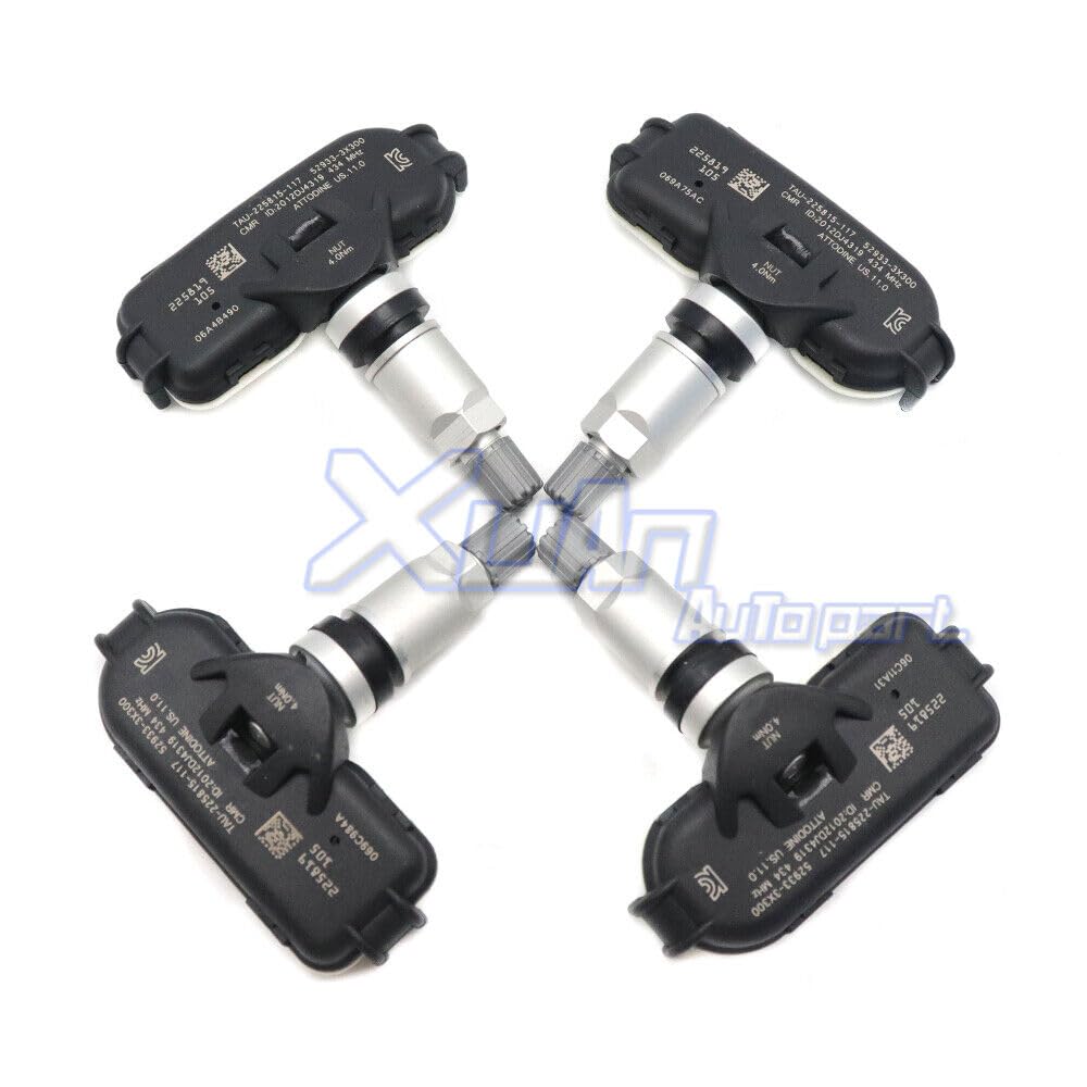 ya 2 8.15 4-Piece Set 52933-3X300 Suitable for Hyundai Elantra for Kia Rio 2012-14 tire Pressure Sensor TPMS