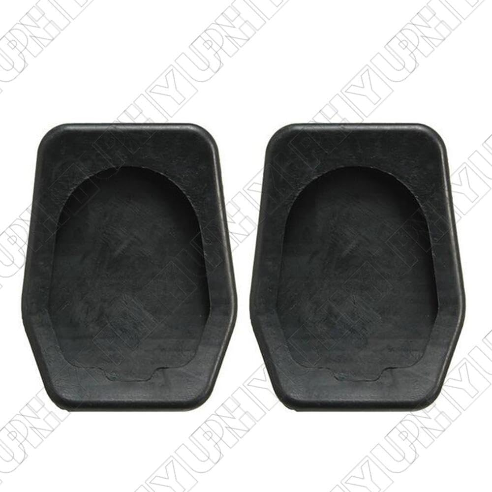 ya 11 9.14 baidiBlack Rubber Brake Clutch Foot Pedal Pads 6789917 for Ford Fiesta MK5 2002-2008
