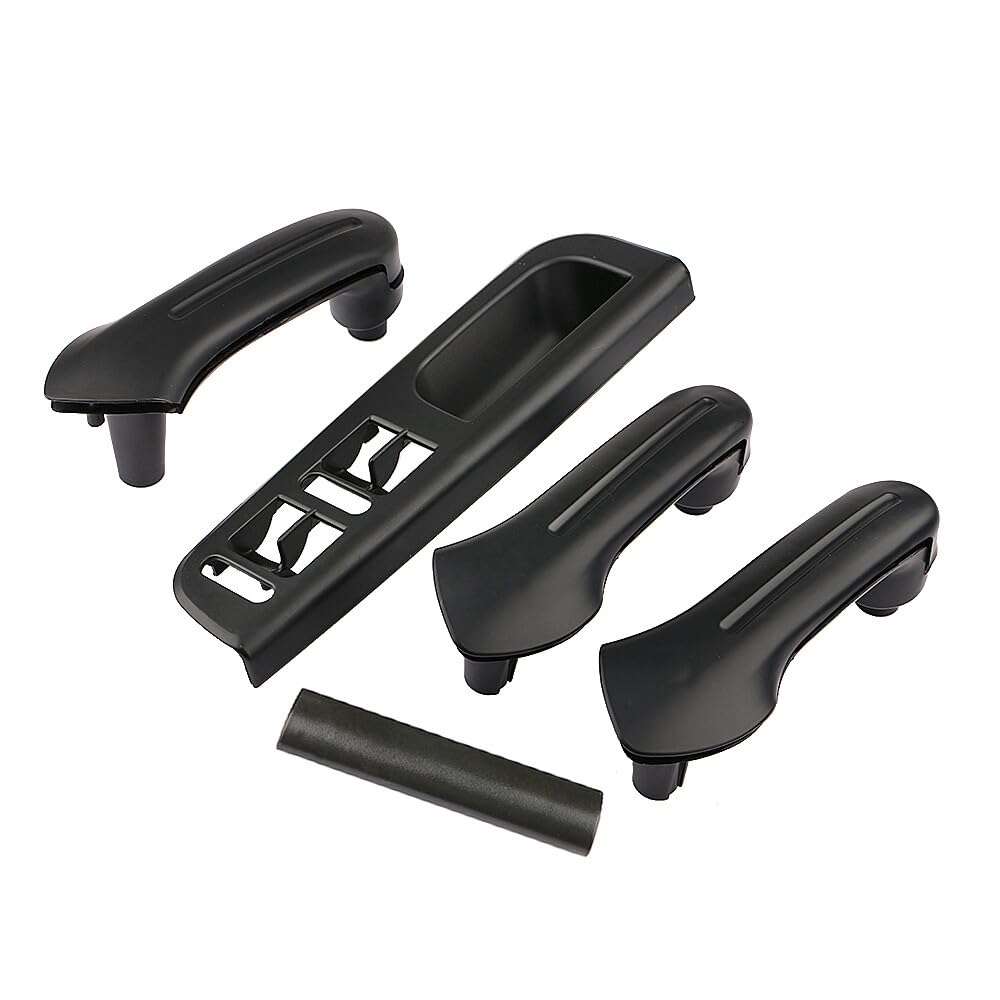 ya 4 8.14 5pc Interior Door Grab Handle Cover Switch Bezel Trim for VW for Golf for Bora for Jetta MK4