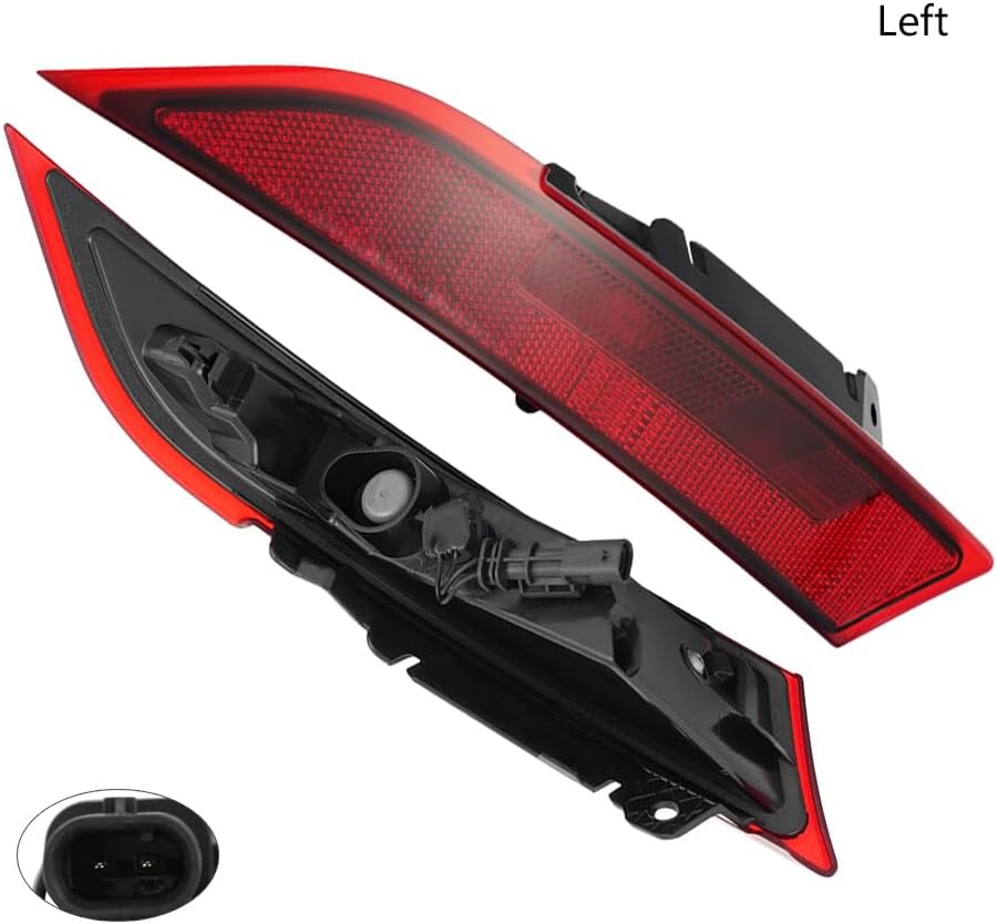 ya 9 10.24 Set of 2 Rear Bumper Fog Light for Land Rover Discovery 2017-2020 Left & Right