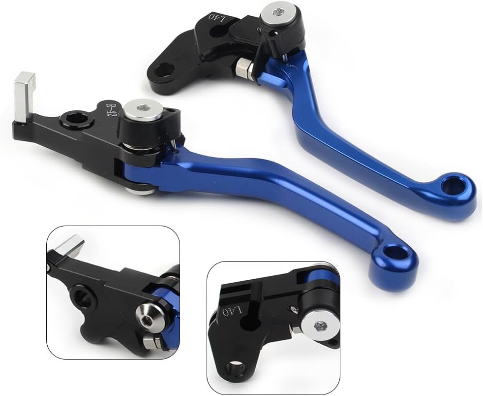 ya 6 8.24 baidi Blue CNC Pivot Clutch Brake Levers Handle for 2000-22 for Suzuki DRZ400S DRZ400SM E
