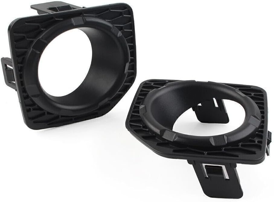 ya 10 9.16 zhengce for Land Rover lander 2 06-2014 2x Front Bumper Fog Lamp Bezel Cover Black