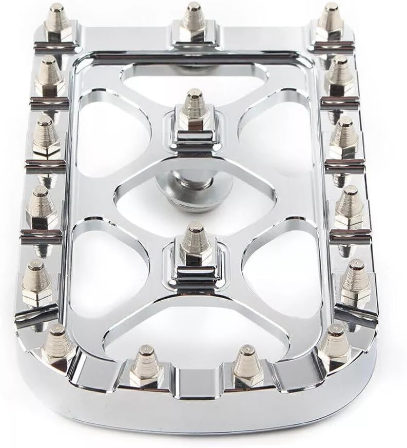 ya 13 9.15 baidi CNC MX Style Brake Pedal Large Pad Cover for Harley Touring Street Glide Softail