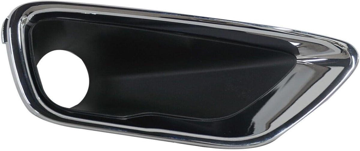 ya 10 9.16 zhengce for Jeep for Grand Cherokee 2017-2020 Fog Light Cover Lamp Bezel Chrome Tri