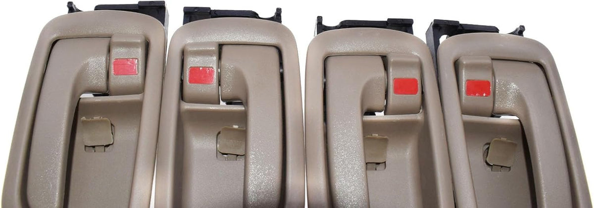 ya 4 8.14 Inside Door Handles Set Front Rear Left Right for Toyota Sequoia Tundra 4Pcs