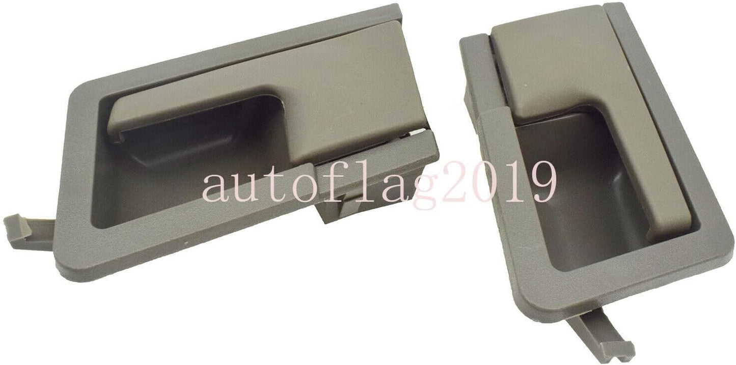 ya 4 8.24 baidi Brown Gray Front Left and Right Inner Door Handle Pair for VW Eurovan 1992-03