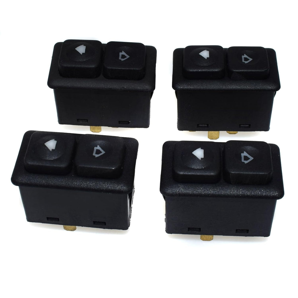 ya 4 8.8 4-Piece Lighting Power Window Switch Set Suitable for BMW E23 E24 E28 E30 61311381205
