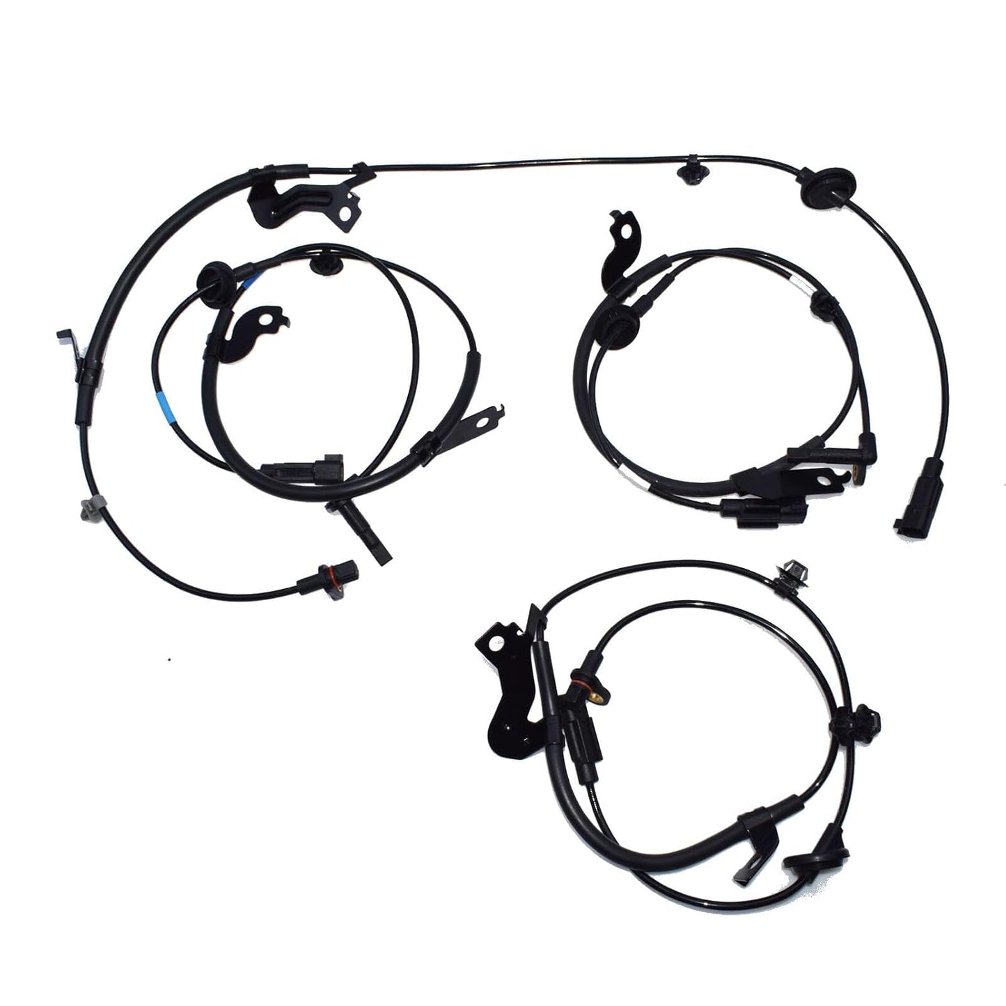 ya 2 8.15 for Mitsubishi Outlander Lancer 4pcs ABS Speed Sensor Front and Rear 4670A580