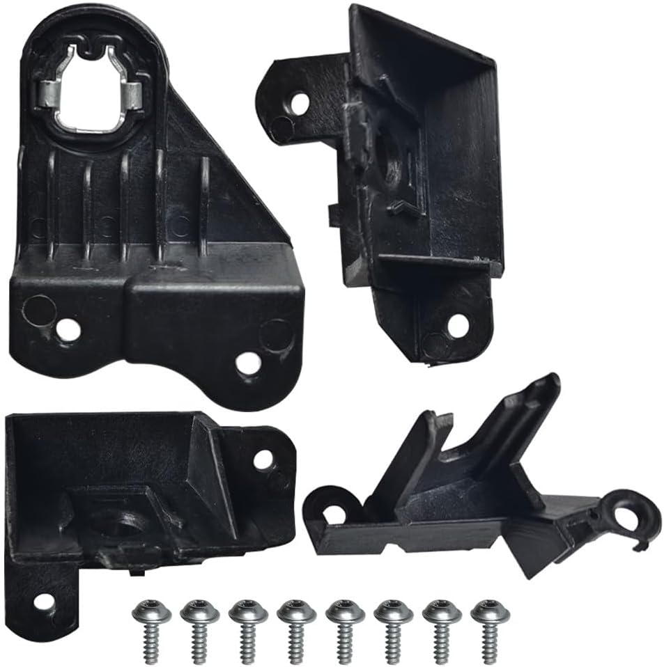 ya 5 8.10 Front Right Side Headlight Repair Kit Black for X1 F48 2014-2019 /X2 F39 2016-19